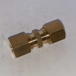 Messing koppeling 8 x 8 mm