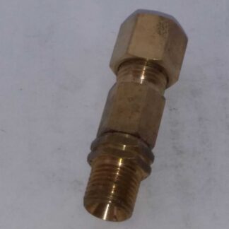 8mm messing knelkoppeling x 1/4 links buitendraad