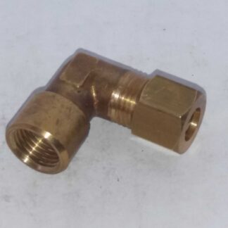 8mm Messing knelkoppeling knie x 1/4 binnendraad